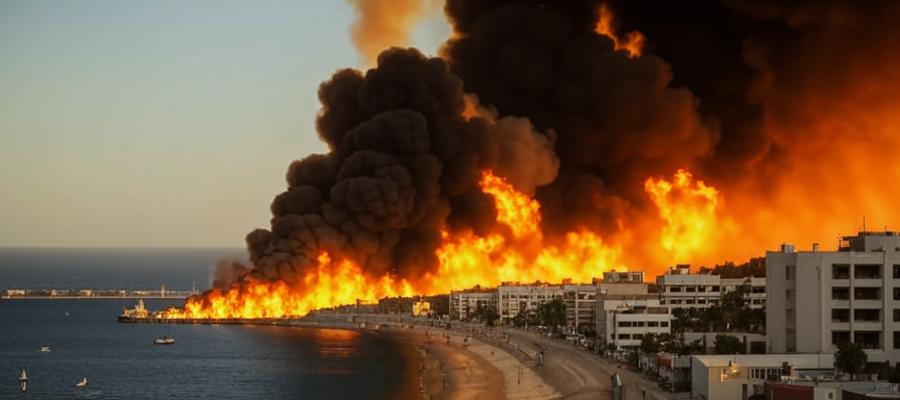 Пожар в отеле Meraki Resort в Хургаде: нет пострадавших среди туристов