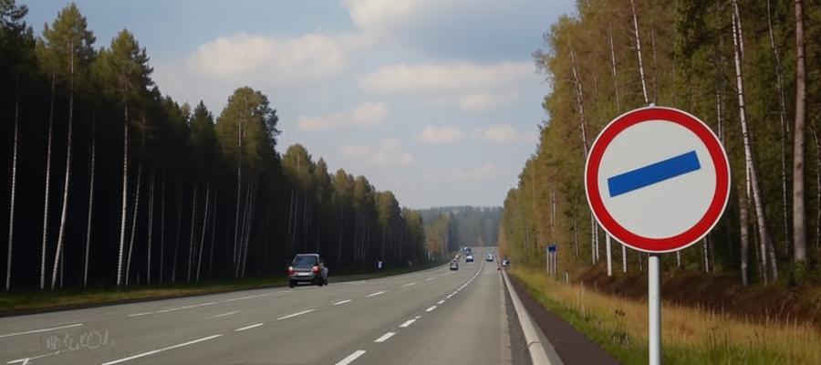 Новый стандарт дорожных знаков в России ограничивает рекламу услуг для автотуристов
