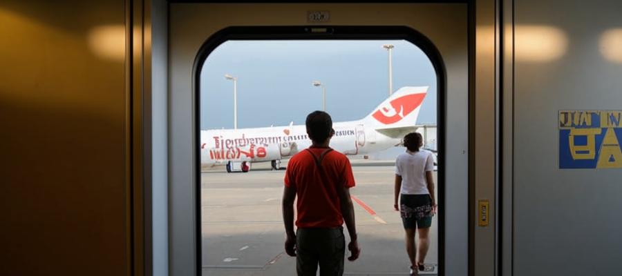 Пассажирка попыталась открыть дверь самолета Jetstar, рейс вернулся на Бали